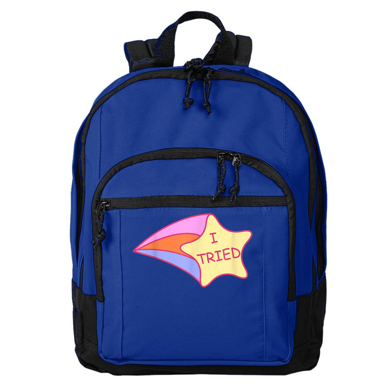 I Tried Shooting Star 2nd Place T Shirt Basic Backpack | Artistshot