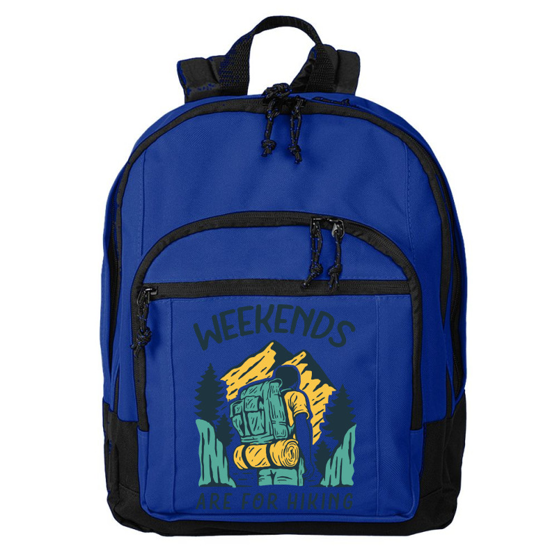 Weekends Are For Hiking T  Shirt Weekends Are For Hiking T  Shirt Basic Backpack | Artistshot