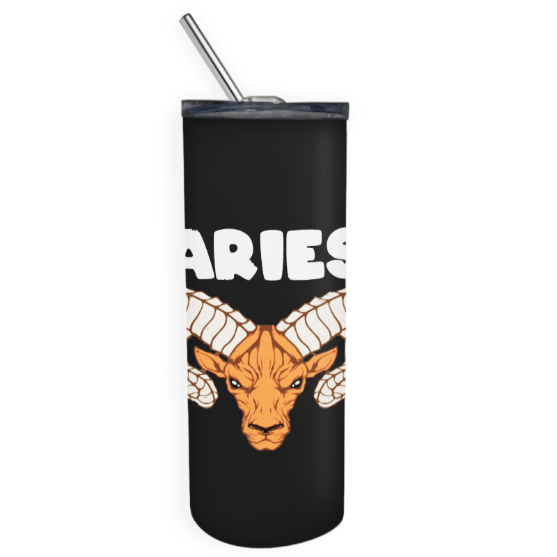 Aries Ram Zodiac Skinny Tumbler | Artistshot