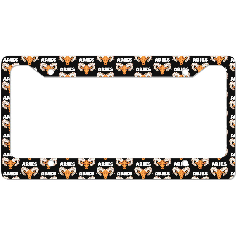 Aries Ram Zodiac License Plate Frame | Artistshot