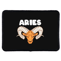 Aries Ram Zodiac Rectangle Patch | Artistshot