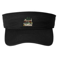 Fishing Camping Fishing In Tennessee Nature Tennessee Fishing Fashion Visor | Artistshot