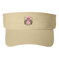 Tiger And Hot Pink Lightning Bolt T Shirt Fashion Visor | Artistshot