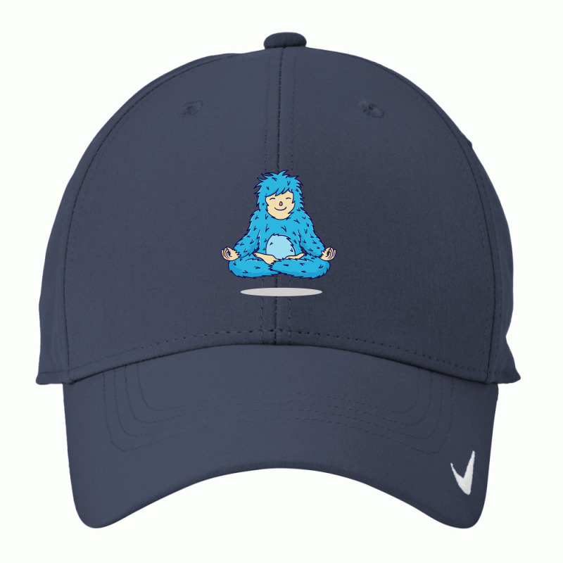 Meditation Monster Nike Dri-FIT Cap by skiesze | Artistshot