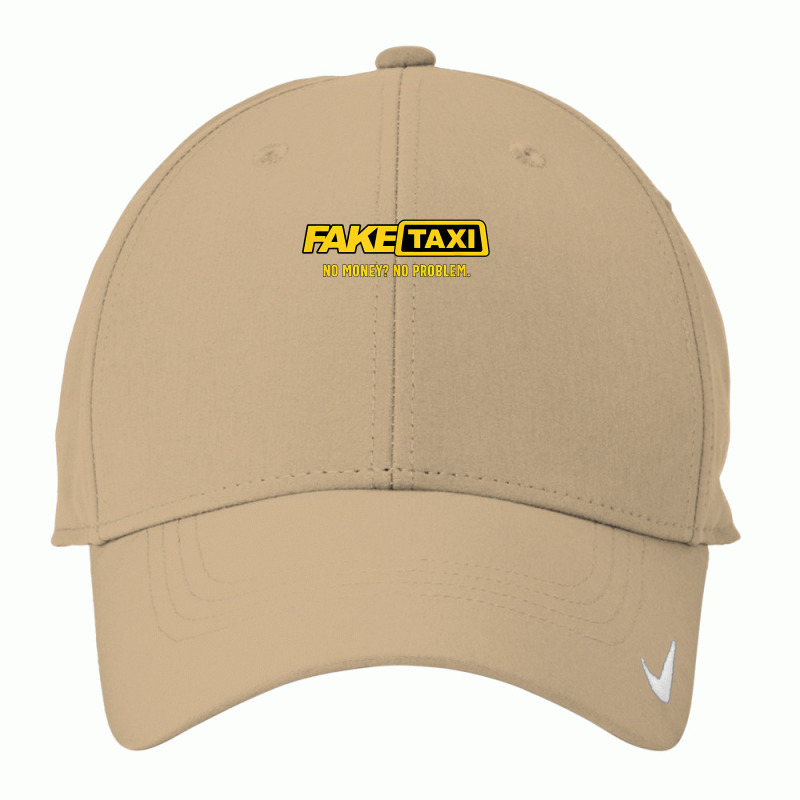 Fake Taxi   No Money No Problem   Taxi Driver Gift T Shirt Nike Dri-FIT Cap by malyahdepetris | Artistshot