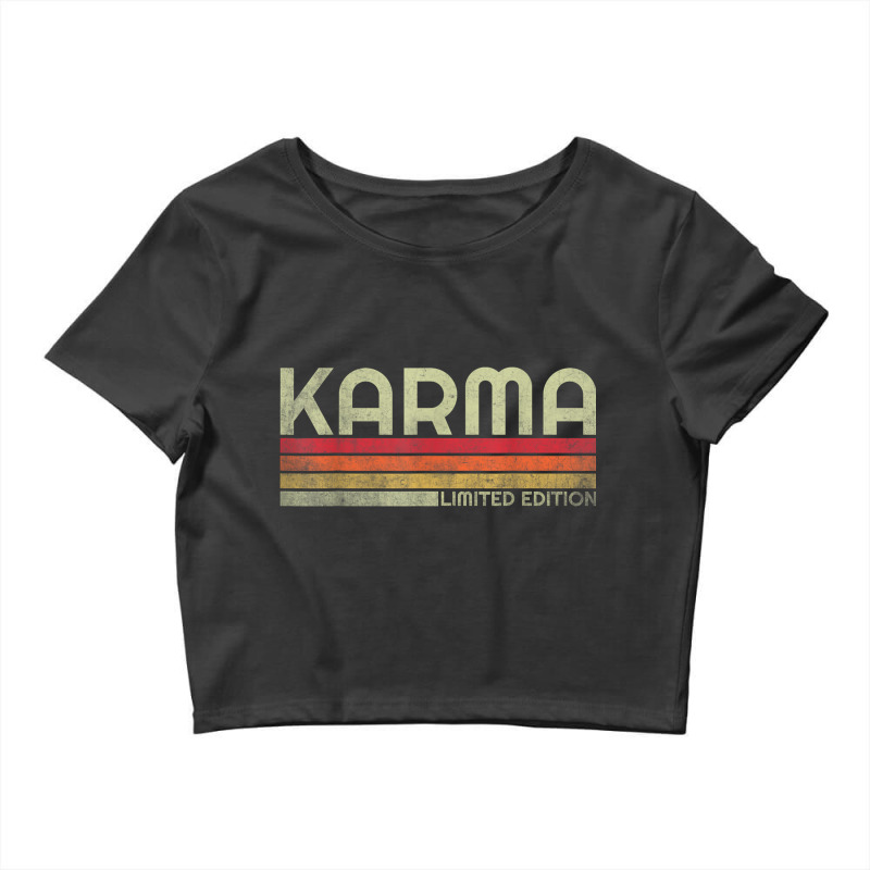 Karma Limited Edition Crop Top by Rebecca Mitchell | Artistshot