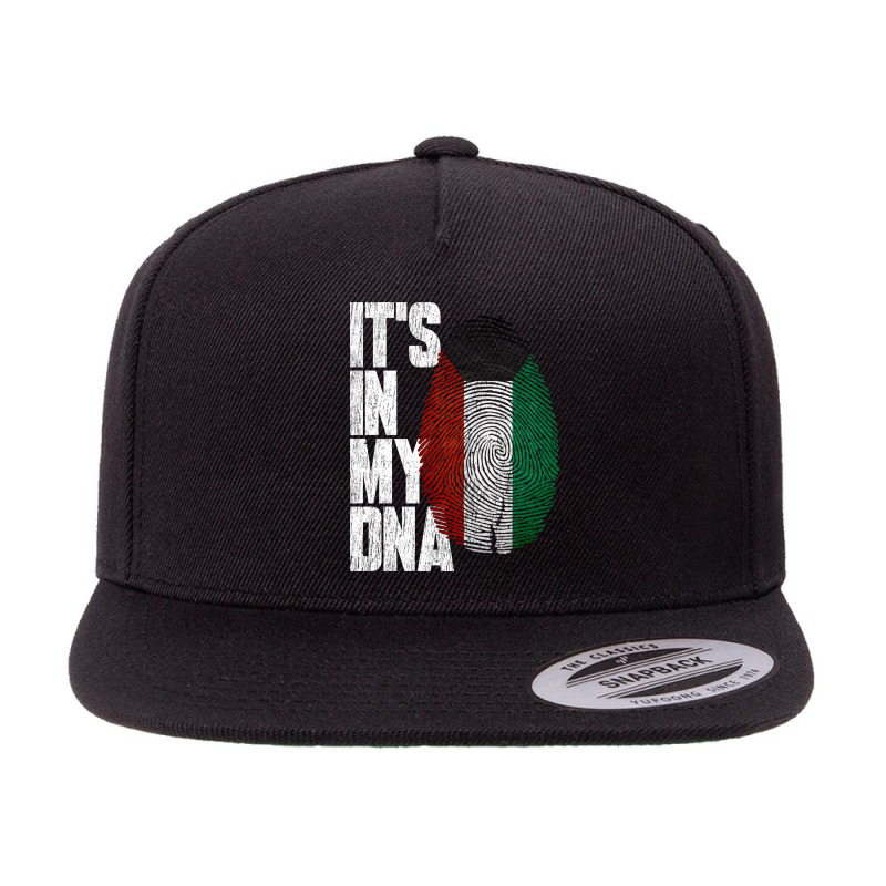 It's In My Dna Kuwaiti Proud Kuwait Flag 5 panel snapback cap by moteestyle | Artistshot