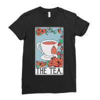 The Tea Tarot Card Reading Halloween Ladies Fitted T-shirt | Artistshot