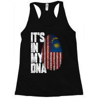 It's In My Dna Malaysian Proud Malaysia Flag Racerback Tank | Artistshot