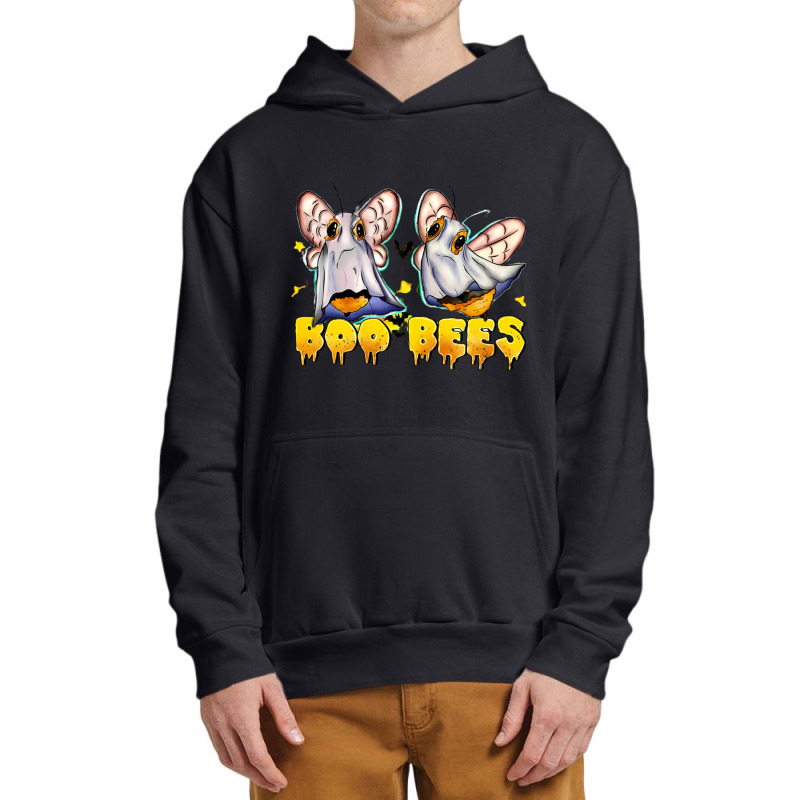 Boo Bees Couples Halloween Urban Pullover Hoodie by Rebecca Mitchell | Artistshot