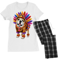 Bulldog Turkey 2 Women's Pajamas Set | Artistshot