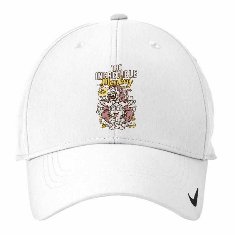 The Incredible Monkey Animal Nike Dri-FIT Cap by New Nice Shirt | Artistshot