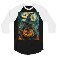 Halloween Kids Design 3/4 Sleeve Shirt | Artistshot