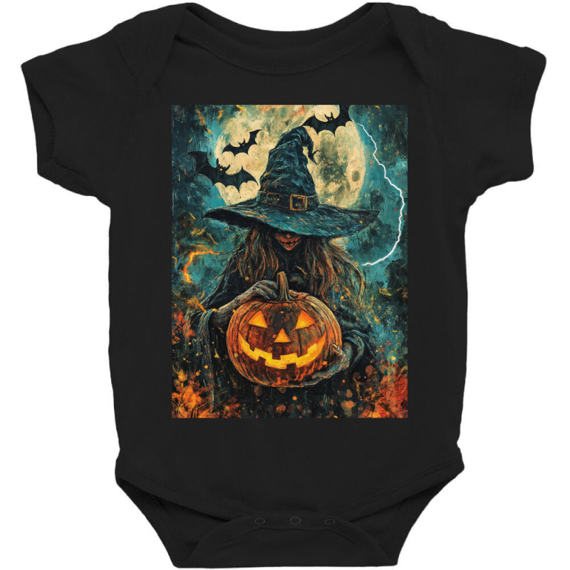 Halloween Kids Design Baby Bodysuit by Rebecca Mitchell | Artistshot