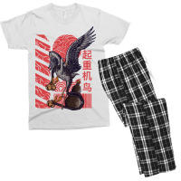 The Crane Kung-fu Animal Men's T-shirt Pajama Set | Artistshot