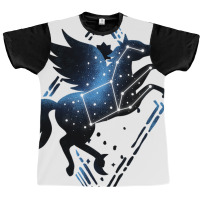 Animal Zodiac - Pegasus Mythical Creature Graphic T-shirt | Artistshot