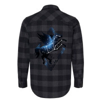 Animal Zodiac - Pegasus Mythical Creature Flannel Shirt | Artistshot