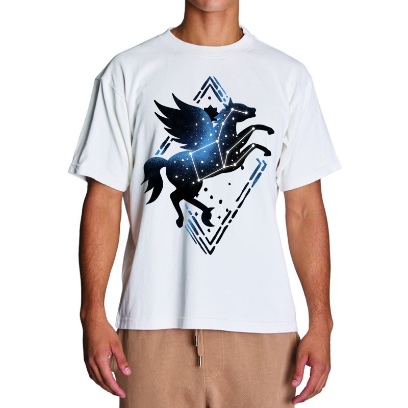 Animal Zodiac - Pegasus Mythical Creature Urban Heavy T-shirt | Artistshot