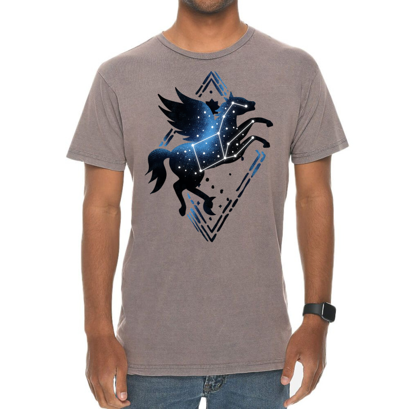 Animal Zodiac - Pegasus Mythical Creature Vintage T-shirt | Artistshot