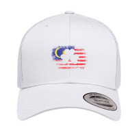 Malaysian Flag Irish Shamrock Clover Malaysia T Shirt Retro Trucker Cap | Artistshot