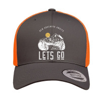 New Adventure Awaits , Lets Go Retro Trucker Cap | Artistshot