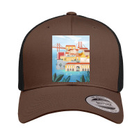 Portugal, Lisbon Retro Trucker Cap | Artistshot