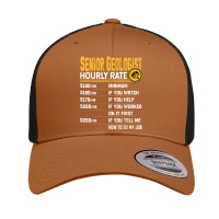 Senior Geologist Hourly Rate   Funny Geology Geologist Retro Trucker Cap | Artistshot