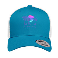 St. Petersburg Beach St Pete Florida Vacation Vintage Sunset Retro Trucker Cap | Artistshot