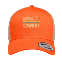 Womens Funny Western Life Rodeo Country Like A Rhinestone Cowboy V Nec Retro Trucker Cap | Artistshot