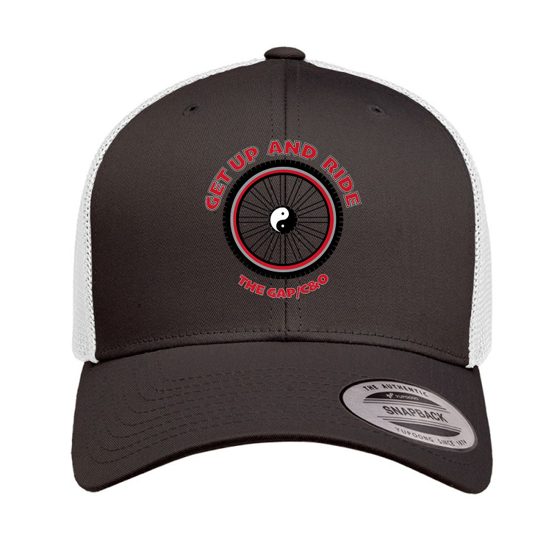 Get Up And Ride The Gap And C&o Canal (book) Premium T Shirt Retro Trucker Cap by cm-arts | Artistshot