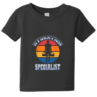 Hydration Specialist Team Manager Football Hydrated Waterboy Baby Tee | Artistshot