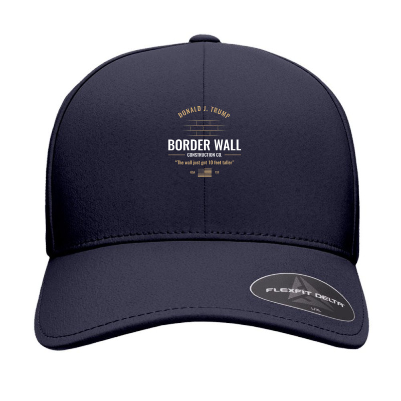 Conservative Trump Border Wall Builder Seamless Cap | Artistshot