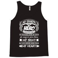 My Hero My Grandpa Tank Top | Artistshot