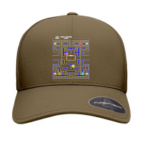 Classic Arcade Computer Game Of The 80s V11 Classic Seamless Cap | Artistshot