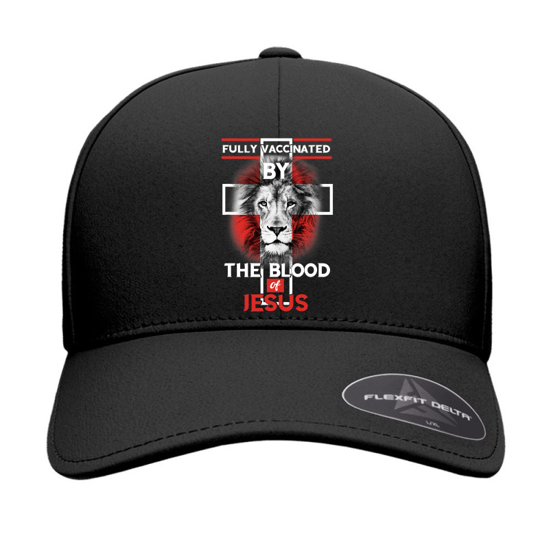 Jesus Christ Christian Fully Vaccinated By The Blood Of Jesus Christia Seamless Cap | Artistshot