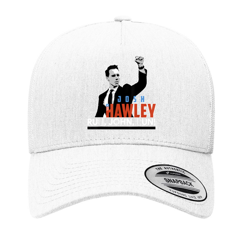 Josh Hawley Run Free Funny Josh Hawley Running Men Women Yupoong Trucker Cap by LisaMarieRangel | Artistshot