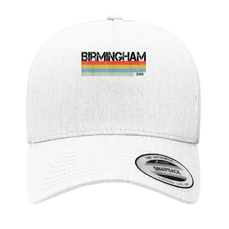 Birmingham, Alabama Area Code 205 Retro Style T Shirt Yupoong Trucker Cap by cm-arts | Artistshot