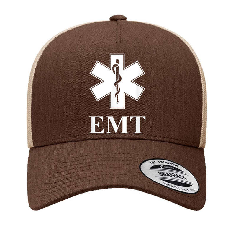 Emt First Responder 911 Emergency Medical Technician Shirt Yupoong Trucker Cap | Artistshot