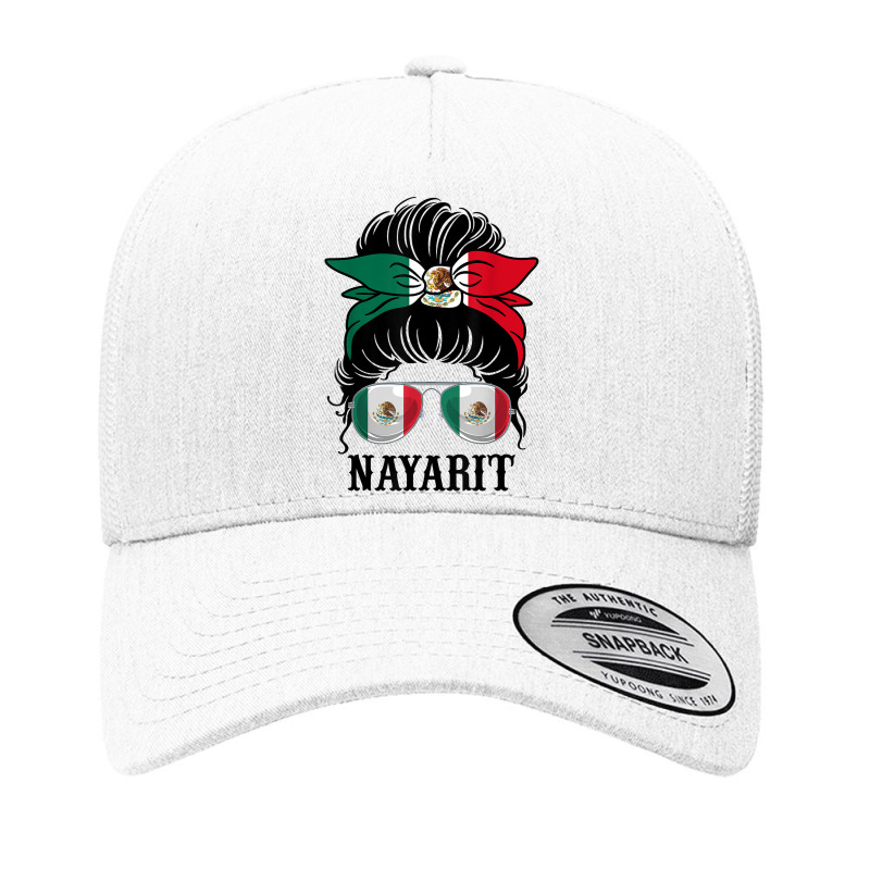 Nayarit Mexico Pride Mexican Flag State T Shirt Yupoong Trucker Cap by riogasehzilahiy | Artistshot