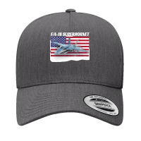 Patriotic American Naval Fa 18 Superhornet Tee In Action. Yupoong Trucker Cap | Artistshot