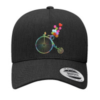 Womens Bike Balloons Cycling Sport Cyclist Women Gift Bicycle V Neck T Yupoong Trucker Cap | Artistshot