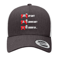 Up Shift Down Shift Oooh Sh... Manual Transmission Car Humor T Shirt Yupoong Trucker Cap | Artistshot