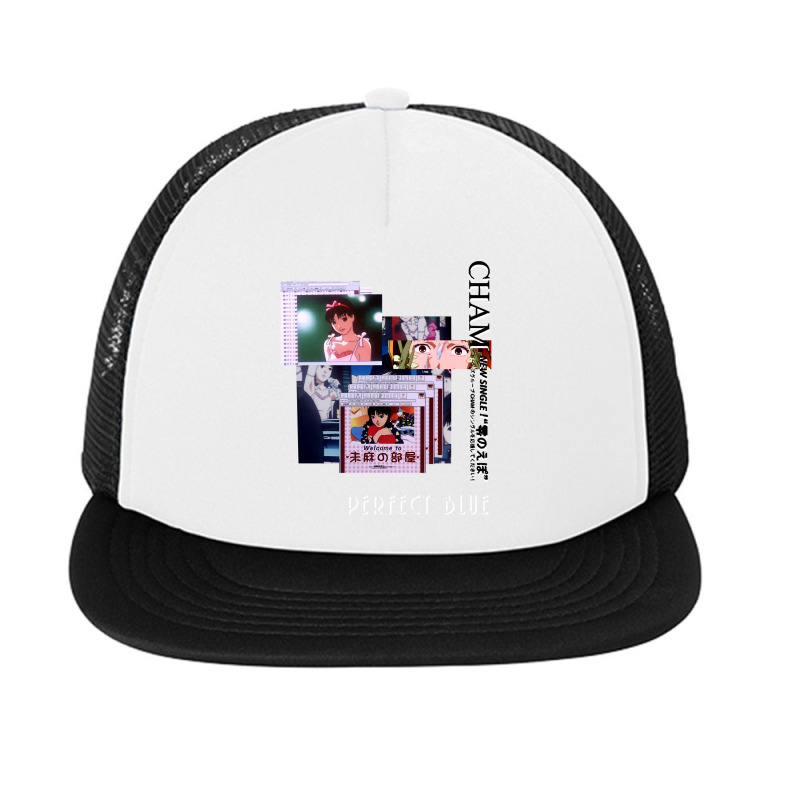 Retro  Animated Mens Funny Foam Snapback hat by RomanArtists | Artistshot