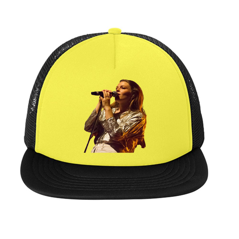 Graphic Vintage  Folk-pop Graphic Music Foam Snapback Hat | Artistshot