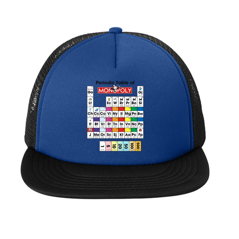 Monopoly Periodic Table Of Monopoly Foam Snapback hat by jawlejocma2 | Artistshot