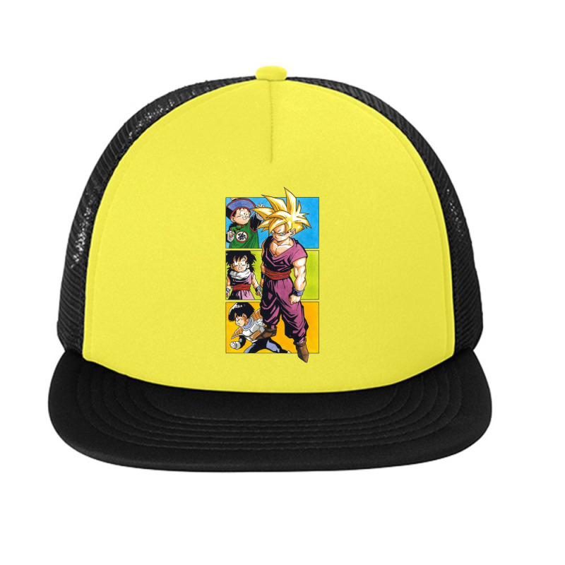 Gohan Foam Snapback hat by Ha Thu | Artistshot