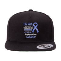 I Am The Storm Esophageal Cancer Warrior 5 Panel Snapback Cap | Artistshot