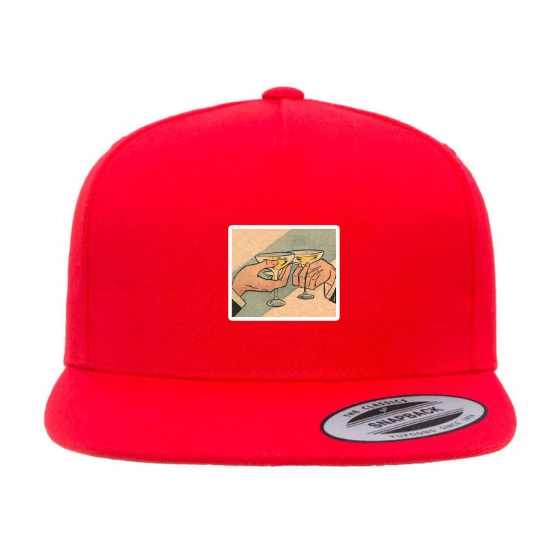 Dark And Stormy Night 64463153 5 Panel Snapback Cap | Artistshot