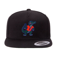 Gifts Idea Animated Gift Men 5 Panel Snapback Cap | Artistshot