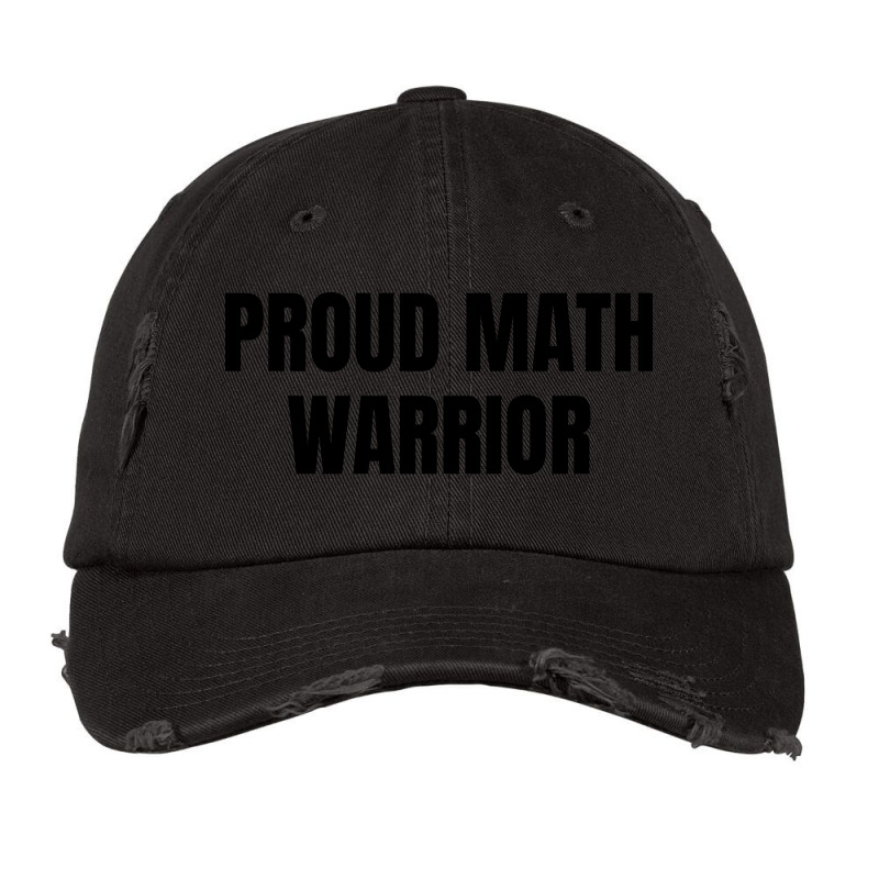 Proud Math Warrior Vintage Cap | Artistshot